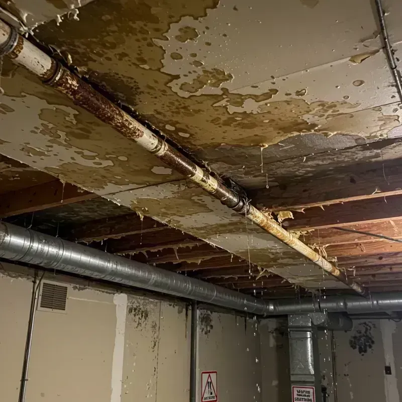 Ceiling Water Damage Repair in Johnston City, IL