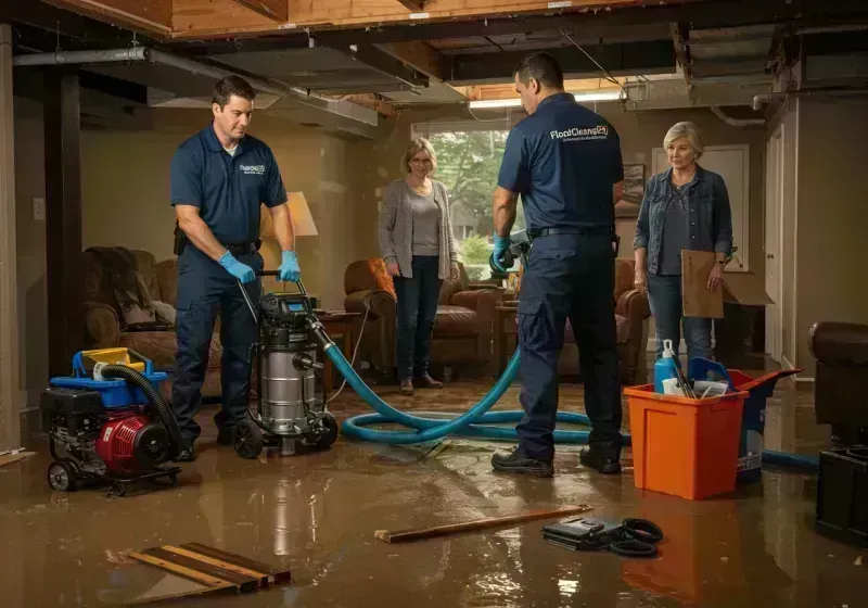 Basement Water Extraction and Removal Techniques process in Johnston City, IL